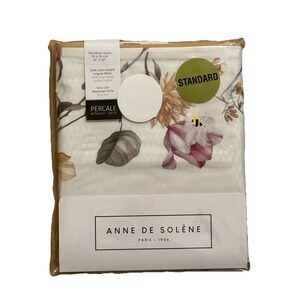 Anne de Solene Perle Luna Standard Sham Pillow Sham New